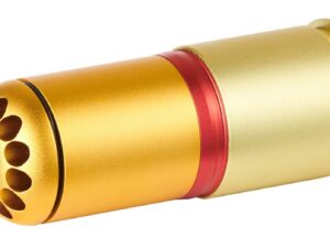 Grenade 40mm à gaz 120 BB's Or/Rouge/Orange