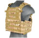 Veste Plate Carrier 1000D noire - Vue 1