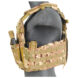 Veste Plate Carrier 1000D noire - Vue 2