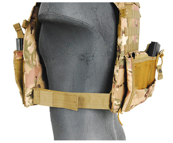 Veste Plate Carrier 1000D noire – Image 5