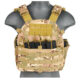 Veste Plate Carrier 1000D noire - Vue principale