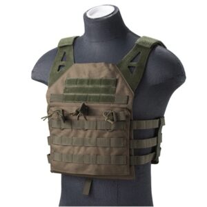 Lancer Tactical - Veste type JPC Molle à retention OD - airsoft - equipement tactiques