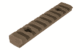 Rail M-LOK 9 slots Tan - Vue principale