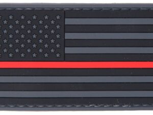 Patch PVC Drapeau USA Red line