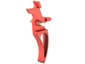 Détente AEG V2 Speed Skeleton Curved rouge