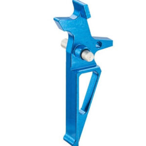 Lancer Tactical - Détente AEG V2 Speed Flat Skeleton bleue - airsoft - pièces détachées & upgrades