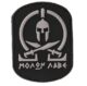 Patch PVC Molon Labe - Vue principale