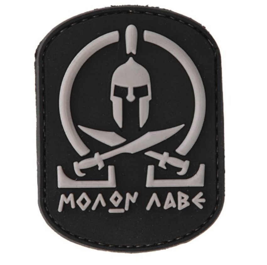 Patch PVC Molon Labe - Vue principale