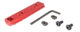 Rail Keymod 7 slots avec attache sangle QD Rouge - Vue 2