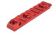 Rail Keymod 7 slots avec attache sangle QD Rouge - Vue principale