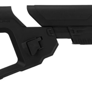 Lancer Tactical - Crosse Alpha pour M4 AEG noire - airsoft - accessoires airsoft