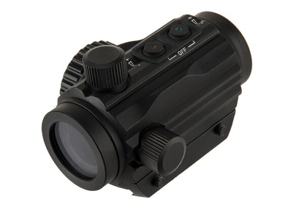 Micro Point rouge et vert Reflex 1x30 montage Ris noir – Image 2