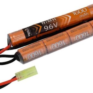 Lancer Tactical - Batterie Nimh 9,6V 1600mAh nunchuck - airsoft - batterie & fusibles