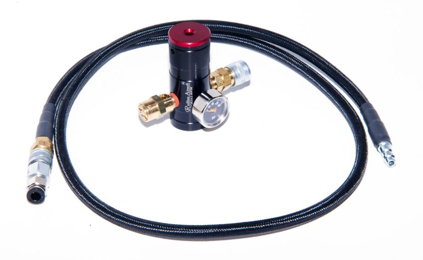 Régulateur HPA basse pression Red Line Mini SFR avec ligne - Vue principale