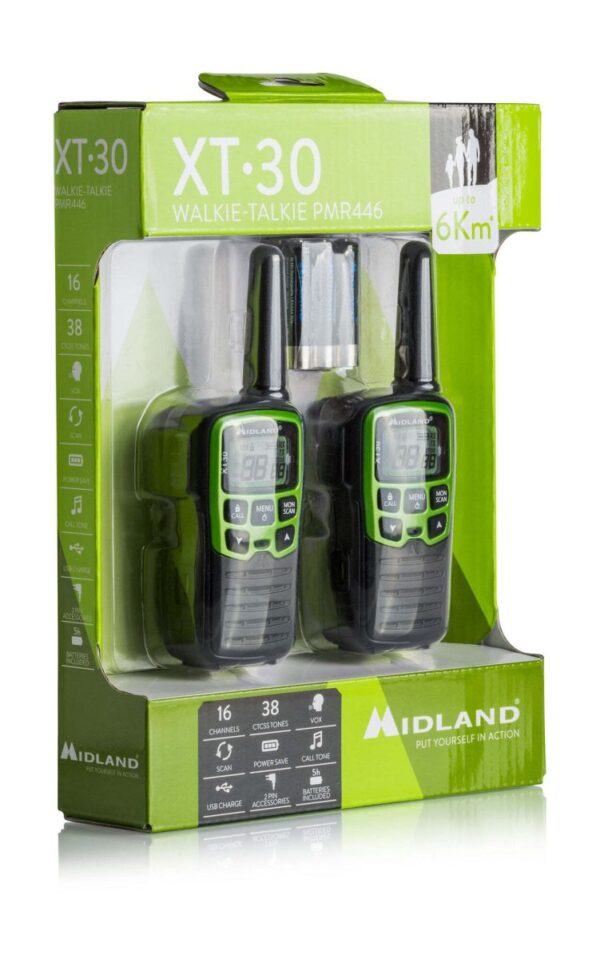 Paire de talkies walkies XT30 PMR 446 – Image 4