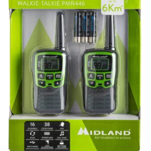 MIDLAND - Paire de talkies walkies XT30 PMR 446 - talkie walkies & radios