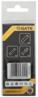 Kit de connecteurs plats (mâle/femelle) – GATE - Vue 2
