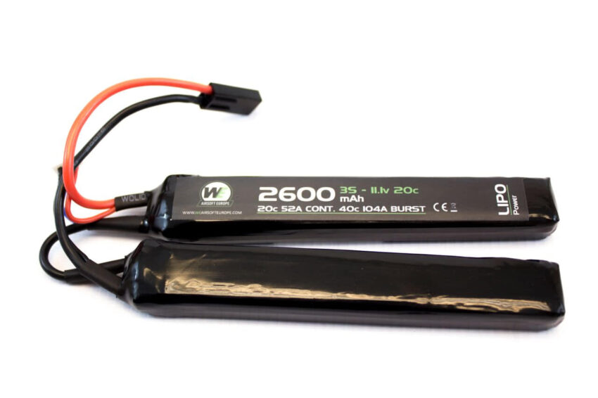 Batterie LiPo 2 éléments 7,4 v/2600 mAh - Vue principale