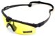 Lunettes Battle Pro Thermal Noir/Jaune – Nuprol - Vue principale