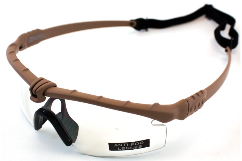 Lunettes Battle Pro Thermal Tan/Clear – Nuprol - Vue principale