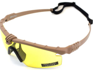 Lunettes Battle Pro Thermal Tan/Jaune - Nuprol