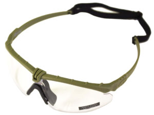 Lunettes Battle Pro Thermal Vert/Clear avec insert - Nuprol