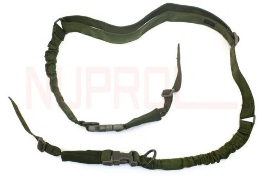 Sangle 2 points Bungee 1000 Verte od np - Vue principale