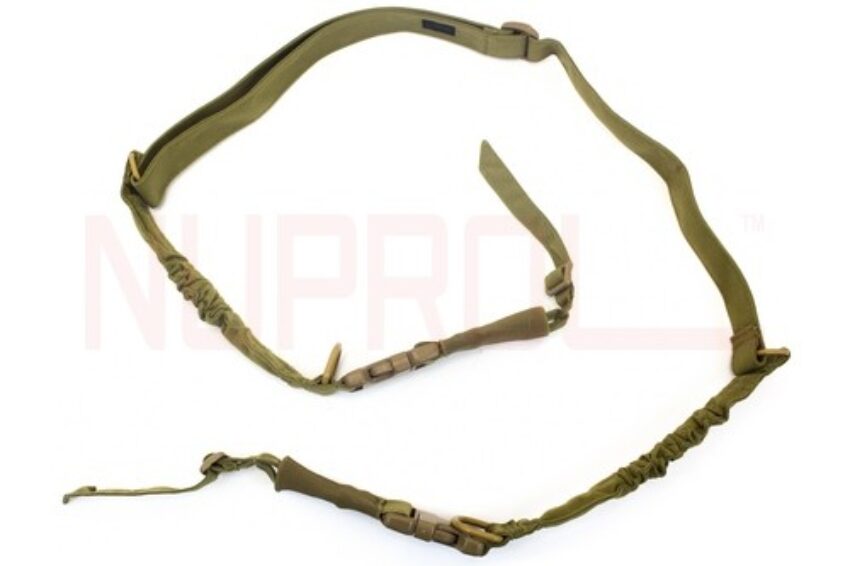 Sangle 2 points Bungee 1000 tan np - Vue principale