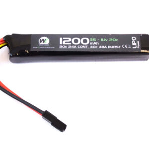 NUPROL - Batterie LiPo 11,1 v / 1200 mah 20c - airsoft - batterie & fusibles