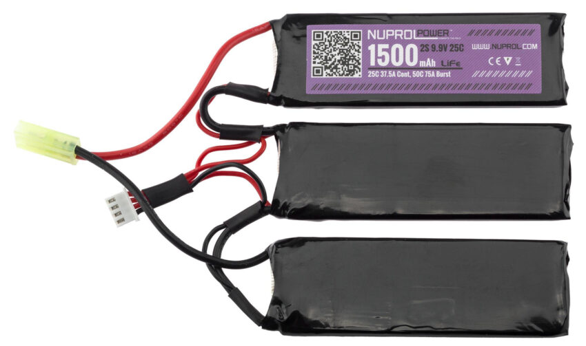 Batterie Li-Fe power 9,9 v 1500 mah 25 c nunchunck - Vue principale
