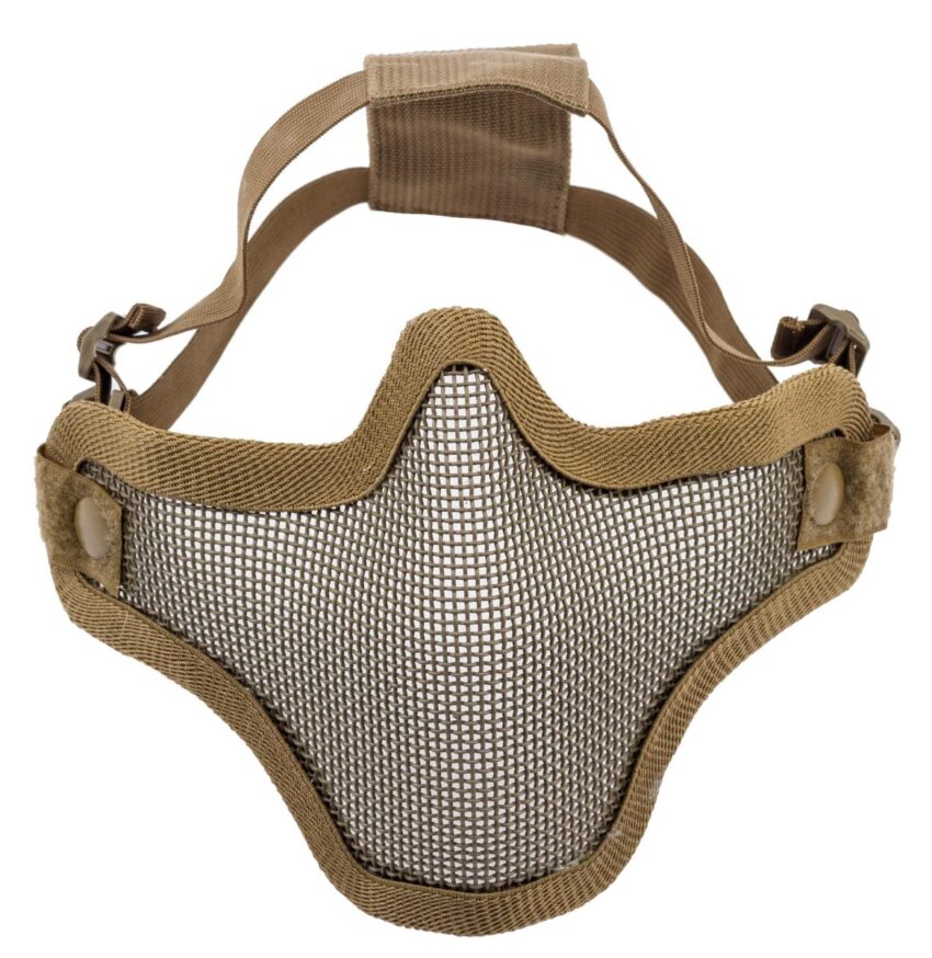 Bas de masque grillage v1 – tan - Vue principale