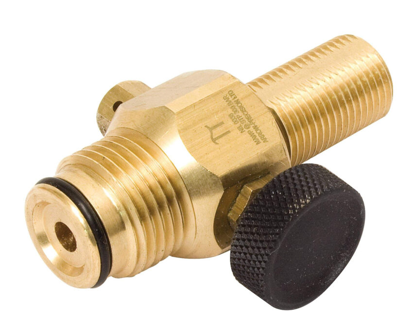 Valve on off métal - Vue principale
