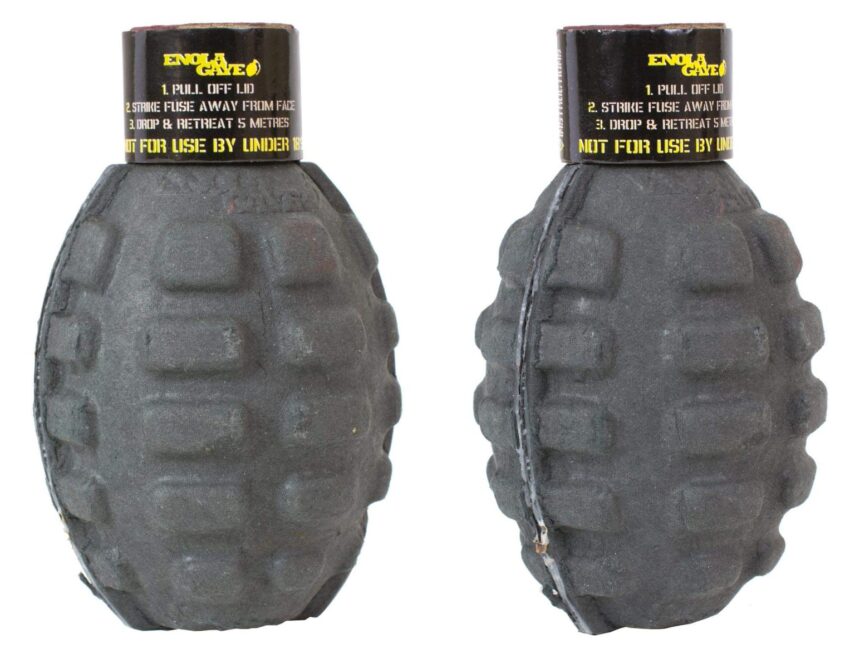 Grenade de peinture à grattoir - Vue principale