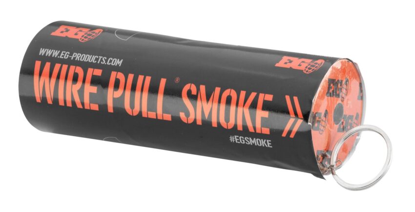 Fumigène à goupille orange – Enola gaye - Vue principale