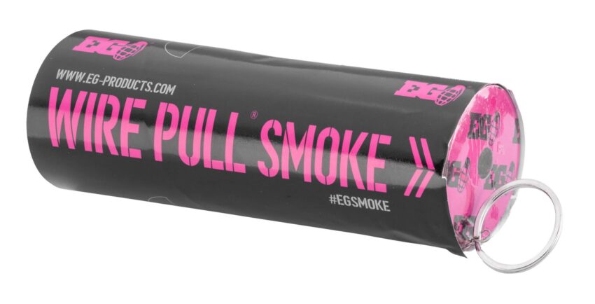 Fumigène à goupille rose – Enola Gaye - Vue principale