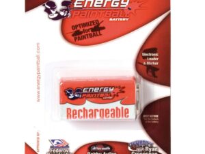 Accu rechargeable type 6LR61 9 volts - Energy Paintball