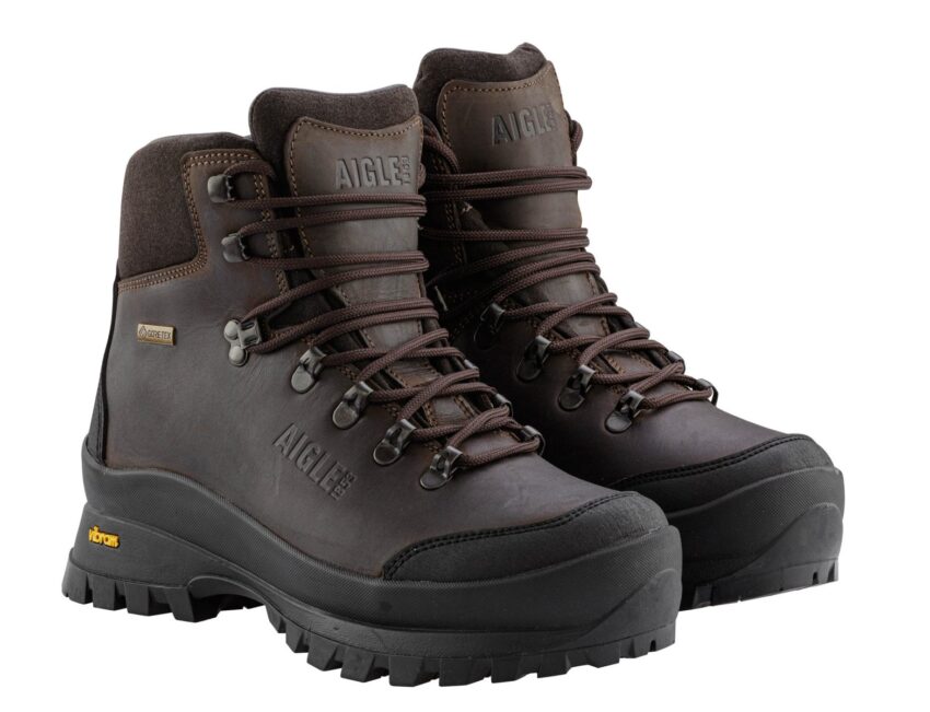Chaussures AIGLE MUNTAGNA GTX Marron - Vue principale