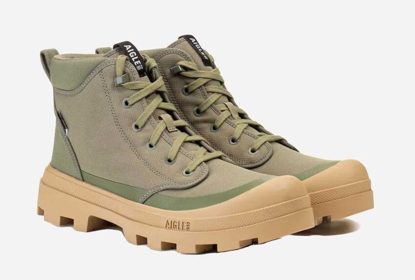 AIGLE – Chaussures de marche Tenere Hike couleur Kaki - Vue principale