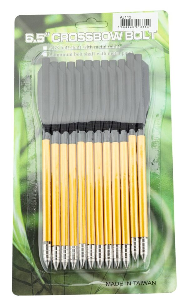 12 Fléchettes 6.5'' pour pistolets arbalète Shoot Again – Image 4