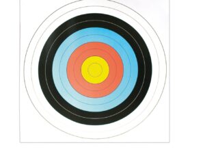 Cible arc papier ''Blason FITA''