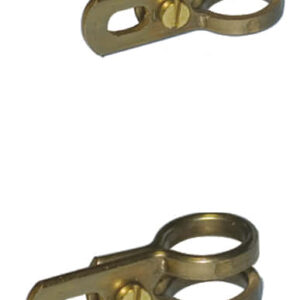 sans marque EA - Bagues d'attache canard colvert laiton - appeaux, appelants, bagues & supports