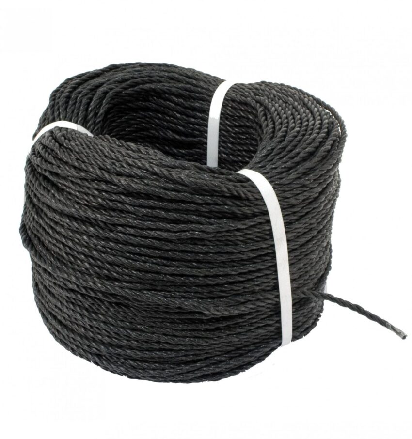 Cordeau noir nylon - Vue principale