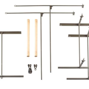 sans marque EA - Kit navette pigeon sur fil à balanciers - appeaux, appelants, bagues & supports