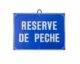 Réserve de pêche dim 28 x 20 cm, Bleu - Vue principale