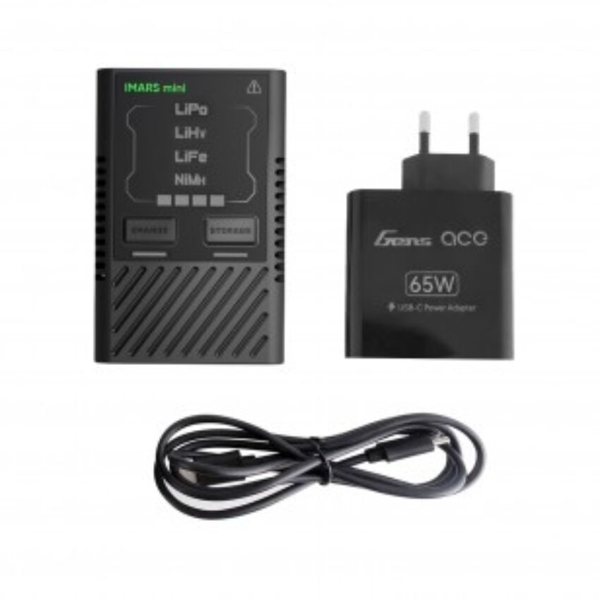 Chargeur de batterie LiPo / LiFe / NiMh - Vue principale
