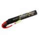 batterie Lipo 2S 7.4V 1500mAh 25C 2 sticks Genspow - Vue 1