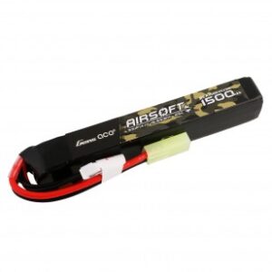 Batterie Lipo 11.1V 1500mAh 25C 1 stick Genspow - airsoft - batterie & fusibles
