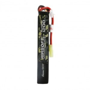 Batterie Lipo 2S 11.1V 1200mAh 25C 1 stick Genspow - airsoft - batterie & fusibles