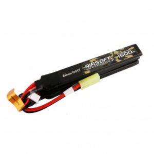Batterie Lipo 2S 11.1V 1500mAh 25C 3 sticks Genspow - airsoft - batterie & fusibles