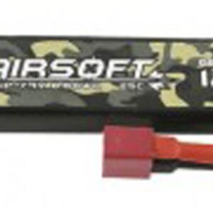 Batterie Lipo 2S 7.4V 1200mAh 25C 1 stick Genspow - airsoft - batterie & fusibles